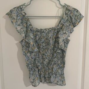 Mine Flower Print Tank Top